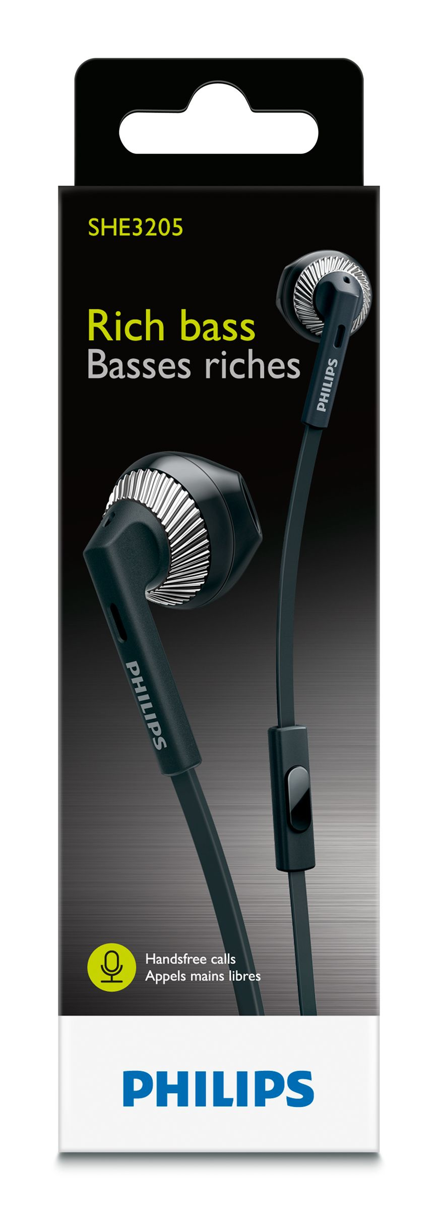 Philips In-Ear Headphones SHE3205BK/00 – image 2