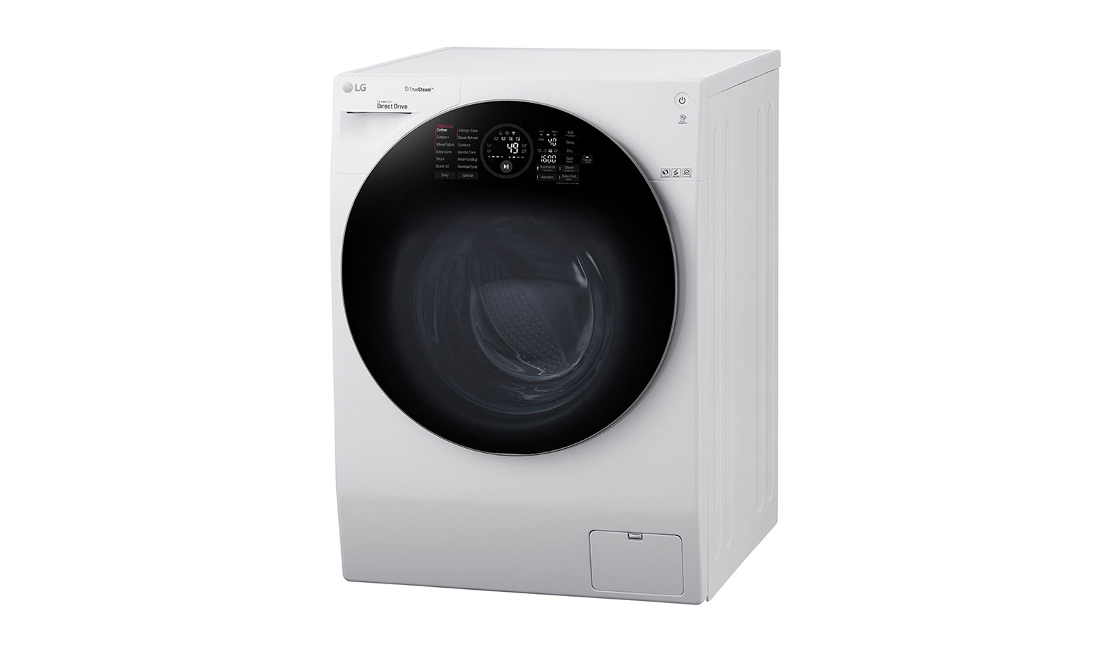 LG FH6G1BCHK2N washer dryer Freestanding Front-load White – image 2