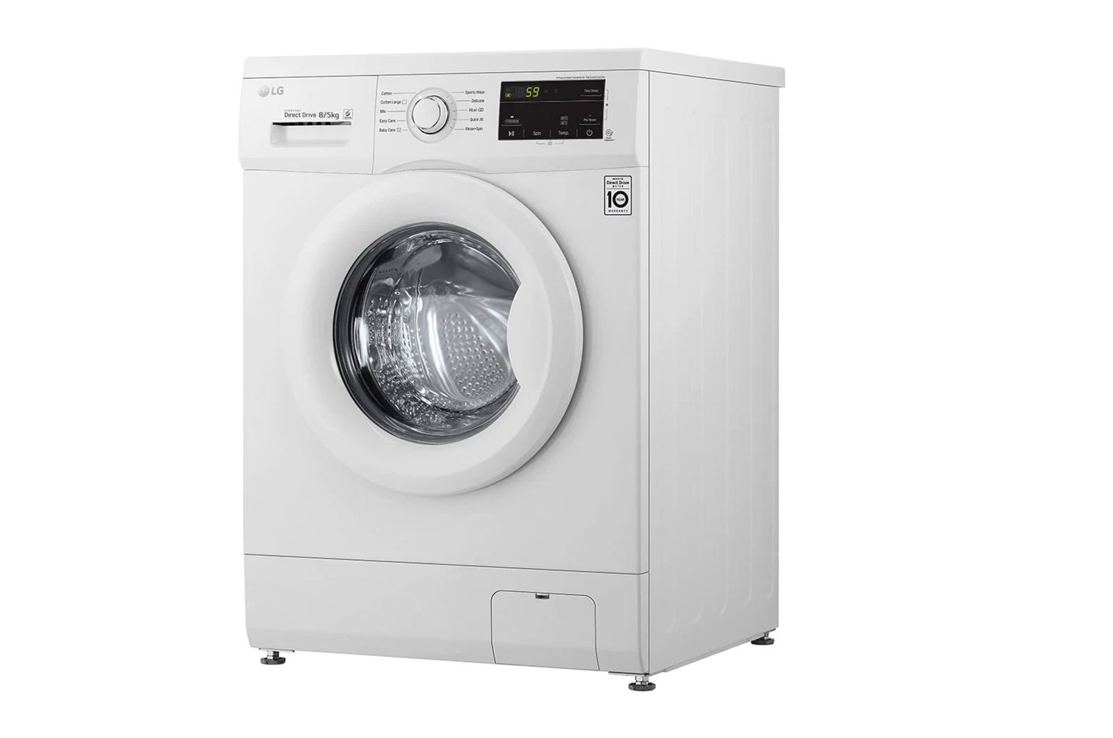 LG F4J3TM5WD washer dryer Freestanding Front-load White – image 6