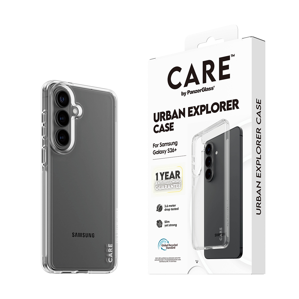 PanzerGlass CARE™ by PanzerGlass® Urban Explorer Case Transparent Samsung Galaxy S26+ – image 6