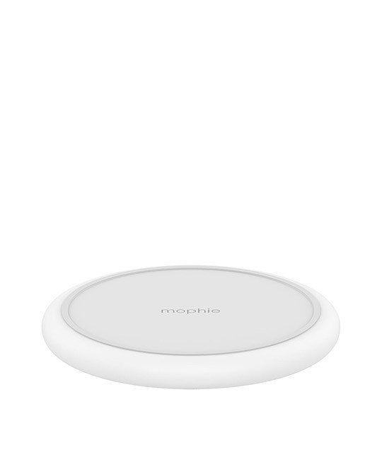 mophie 409901798 mobile device charger Smartphone, Tablet White USB Wireless charging Fast charging Indoor