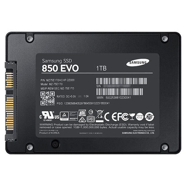 Samsung 850 EVO 1 TB 2.5″ Serial ATA III MLC image 7