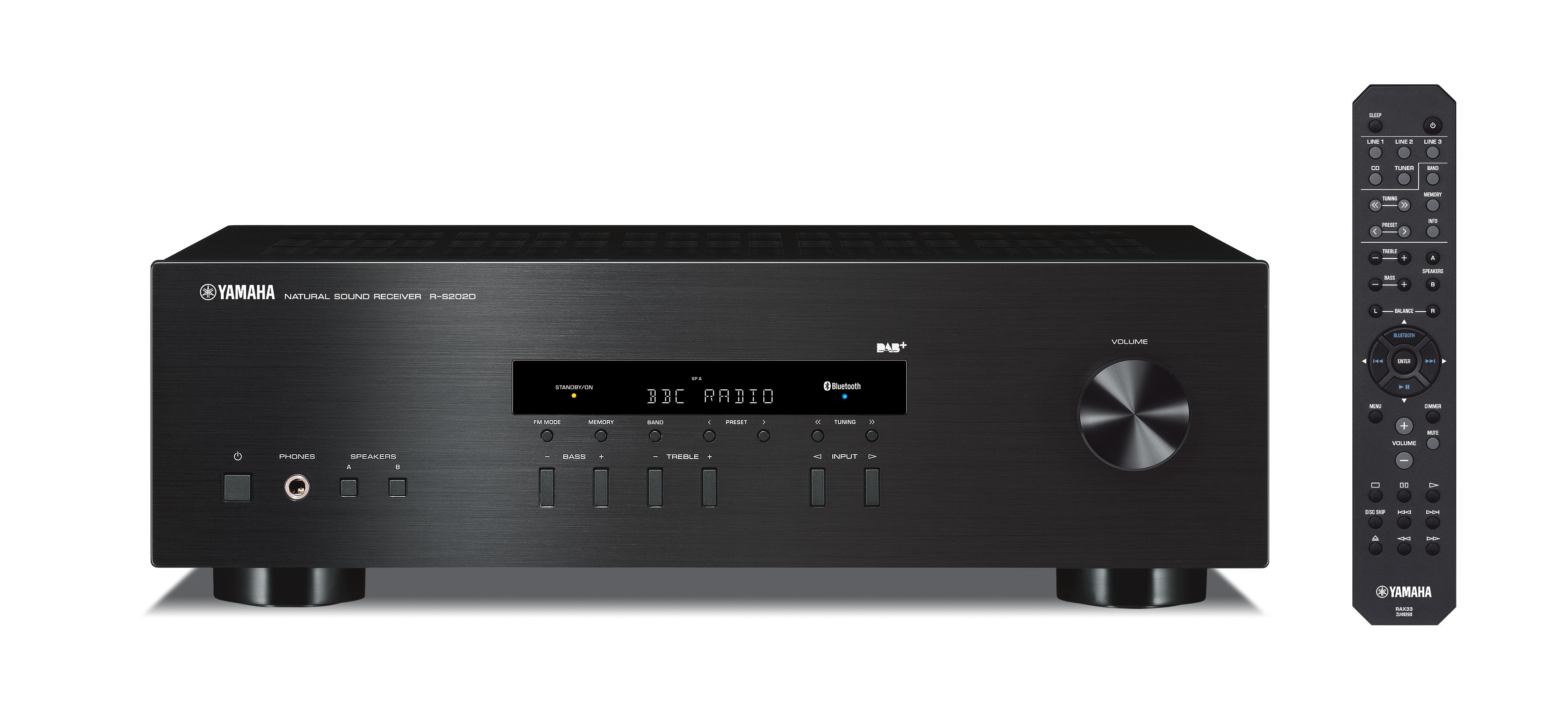 Yamaha R-S202D 2.0 Kanäle Stereo Schwarz