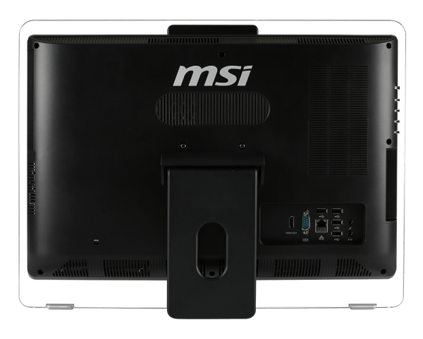 MSI Pro 4BW-047XEU Intel® Celeron® N3160 49.5 cm (19.5″) 1600 x 900 pixels All-in-One PC 4 GB DDR3L-SDRAM 500 GB HDD FreeDOS Wi-Fi 4 (802.11n) Black, Silver, Transparent image 5