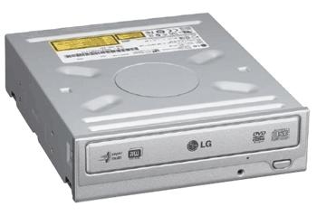 LG 16x Super Multi DVD Rewriter silver