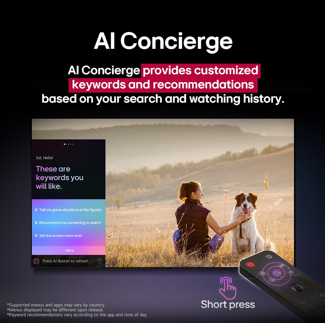 LG NanoCell AI NANO80 65NANO80A6B TV – image 7