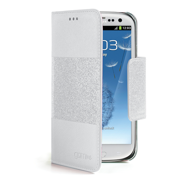 Celly GLAGES3WH mobile phone case Folio White