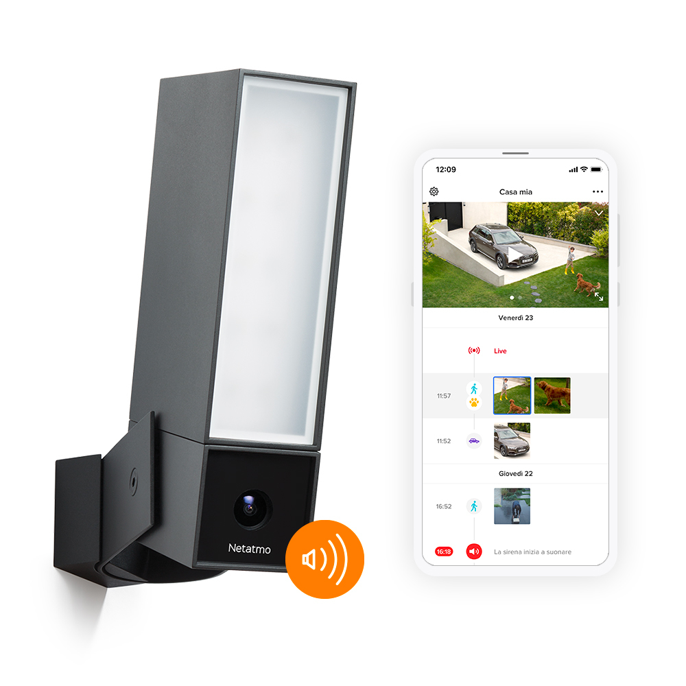 Netatmo Smart Outdoor Camera with Siren – image 3