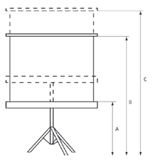 NEC Projecta ProView 145x145cm Matte White S – image 4
