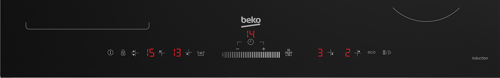 Beko HII84500FHT hob Black Built-in – image 6