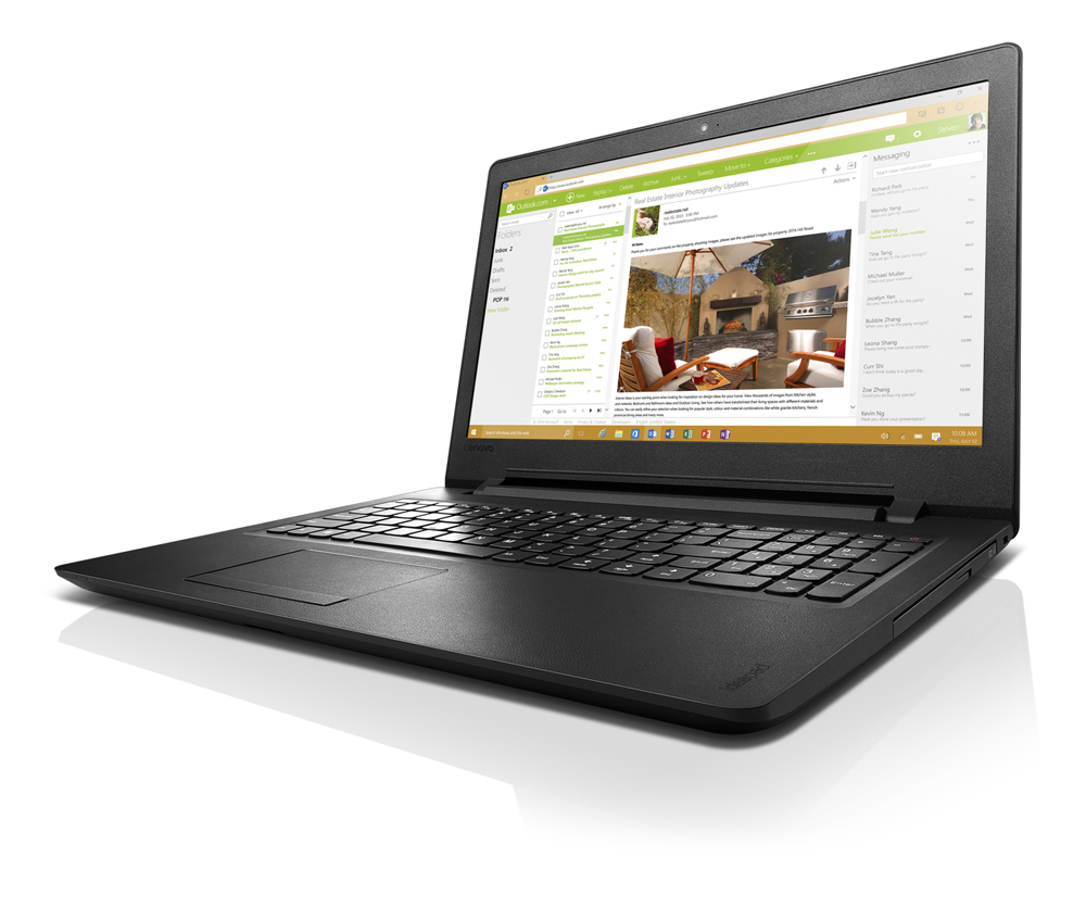 Lenovo Portátil - Lenovo IdeaPad 110-15IBR 80T700JPSP 39,6 cm (15,6") LCD - Intel Celeron N3060 Dual-core (2 Core) 1,60 GHz - 4 GB DDR3L SDRAM - 1 TB HDD - Windows 10 Home 64-bit (Español) - 1366 x 768 - Torsión Nemática (TN) - Negro - Intel HD Graphics 400 DDR3L SDRAM - Bluetooth - Español Teclado - IEEE 802.11ac - Ethernet - Red (RJ-45) - HDMI - 1 x Puertos USB 3.0