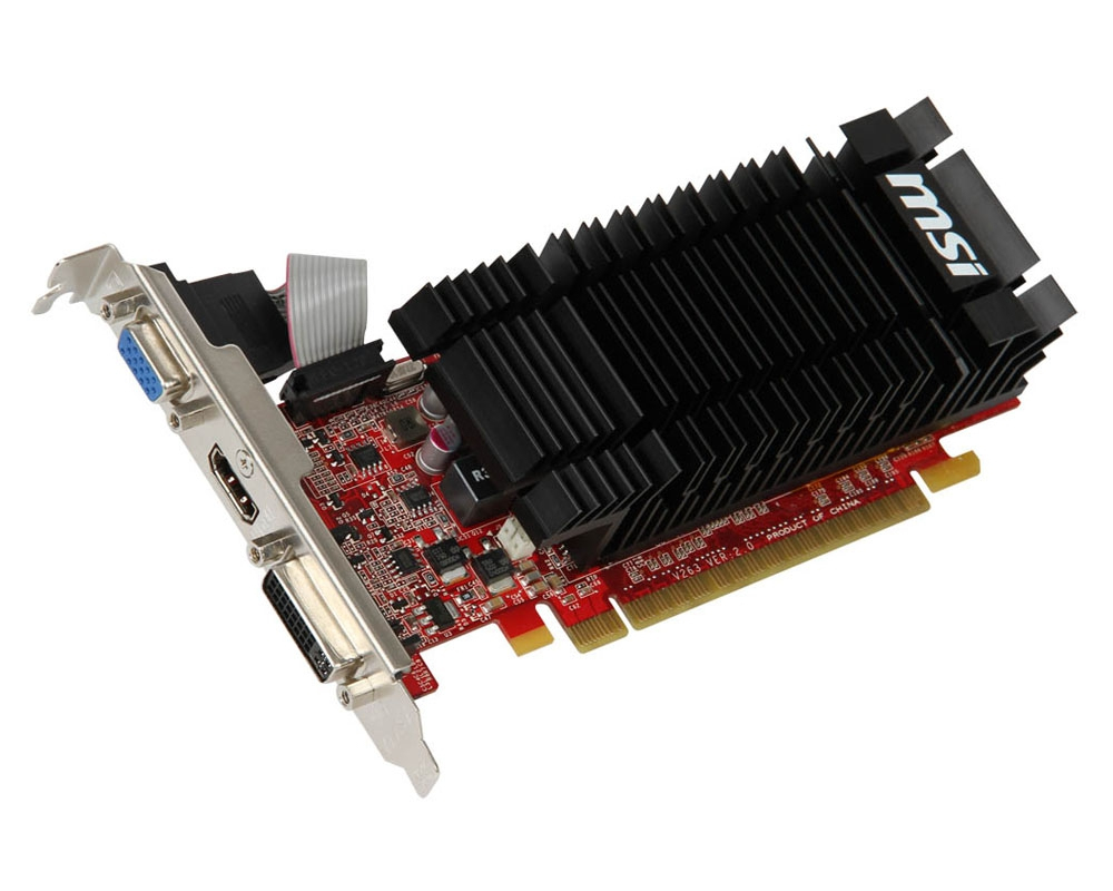 MSI N520GT-MD1GD3H/LP graphics card NVIDIA GeForce GT 520 – image 2
