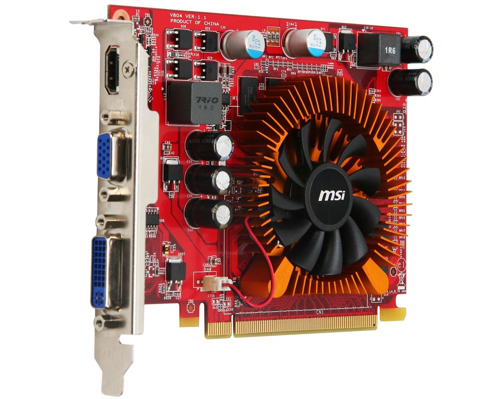 MSI VN220GT-MD1G/D3 graphics card GeForce GT 220 – image 1