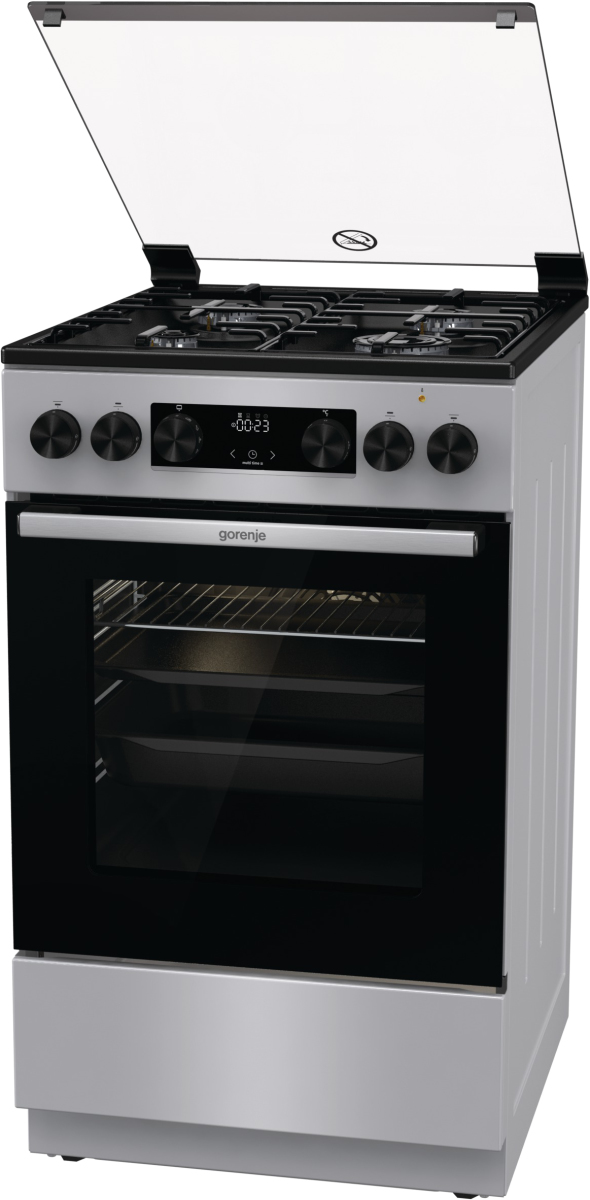 Gorenje MEKS5121S cooker Freestanding cooker Electric Gas Stainless steel – image 6