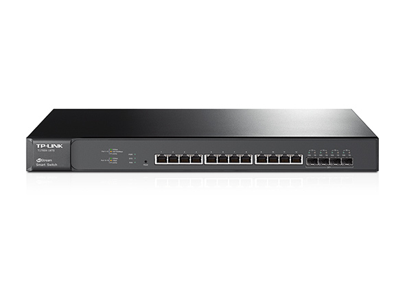 TP-Link JetStream T1700X-16TS - Switch - intelligente - 12 x 10GBase-T + 4 x 10 Gigabit SFP+ - montabile su rack