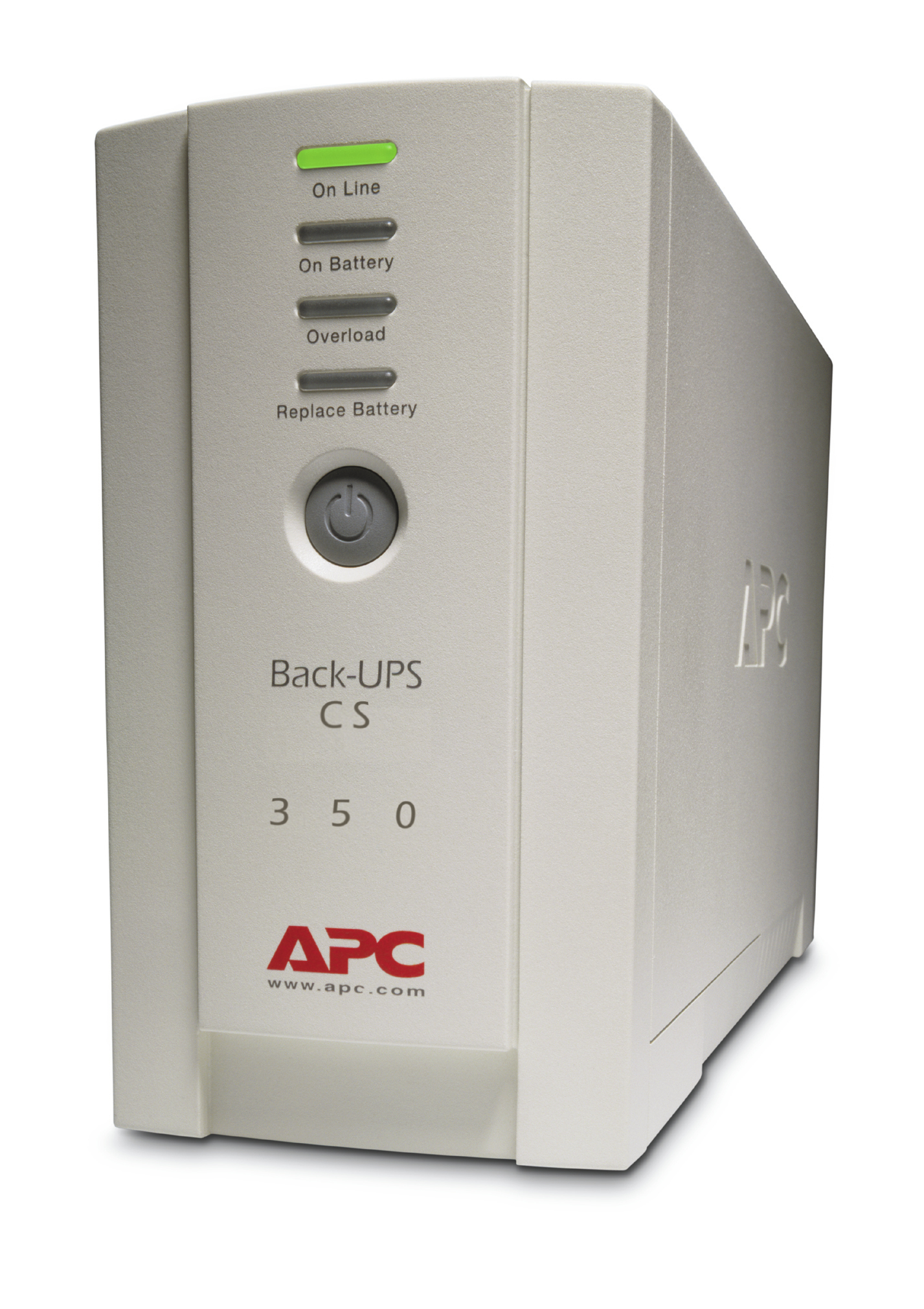 APC Back-UPS strömskydd (UPS) Vänteläge (offline) 0,35 kVA 210 W 4 AC-utgångar