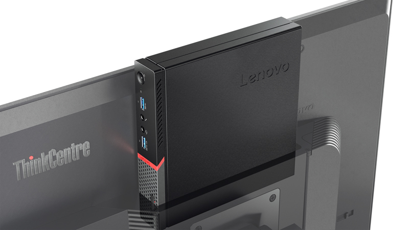 Lenovo ThinkCentre M700 Tiny Intel® Core™ i3 i3-6100T 8 GB DDR4-SDRAM 128 GB SSD Windows 10 Pro SFF Mini PC Black image 5