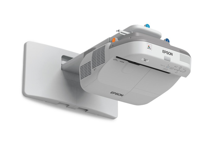 Epson PowerLite 580 Standard throw projector 3200 ANSI lumens 3LCD XGA (1024x768) Grey, White – image 6