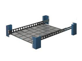 Origin Storage Fixed 2 & 4 Post Rack Mount Shelf 24in Depth max. 45kg