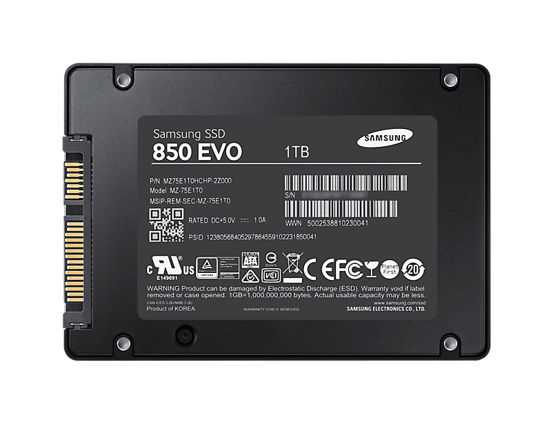 Samsung 850 EVO 1 TB 2.5″ Serial ATA III MLC image 5