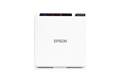 Epson TM m10 - Impresora de recibos - línea térmica - Rollo 575 cm - 203 ppp - hasta 150 mm/segundo - USB Bluetooth 30 EDR - cortador - ultrablanco - C31CE74011