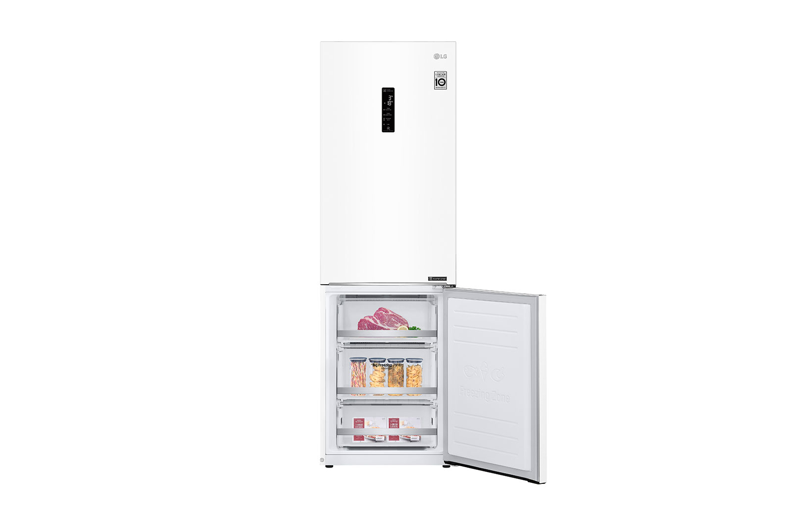 LG GBB71SWDZN fridge-freezer Freestanding – image 5