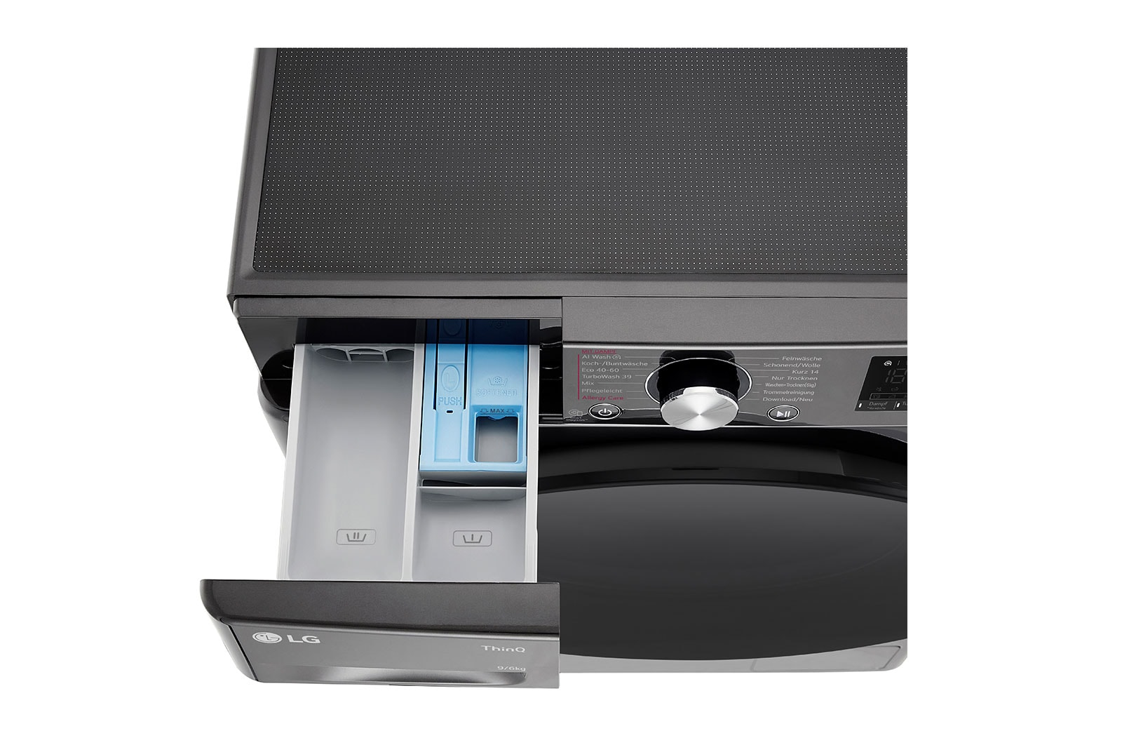 LG W4WR7096YB washer dryer Freestanding Front-load Black – image 7