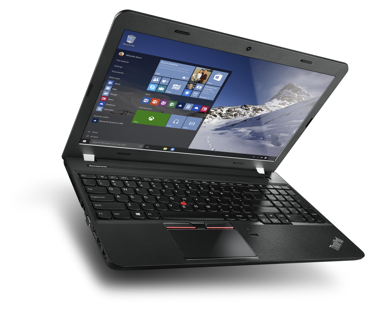 Lenovo Portátil - Lenovo ThinkPad E560 20EVA02SSP 39,6 cm (15,6") - Intel Core i5 (6ª generación") i5-6200U Dual-core (2 Core) 2,30 GHz - 4 GB DDR3L SDRAM - 500 GB HDD - Windows 10 Pro 64-bit - 1366 x 768 - Negro grafito - Grabadora DVD - Intel HD Graphics 520 DDR3L SDRAM - Bluetooth - Cámara Frontal/Cámara Web - IEEE 802.11ac - Gigabit Ethernet - Red (RJ-45) - HDMI - 3 x USB 3.0 Ports (6-Celdas) - 9 Hora(s) Duración de pilas