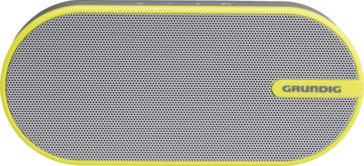 Grundig GSB 150 Mono portable speaker Grey, Yellow 6 W image 1