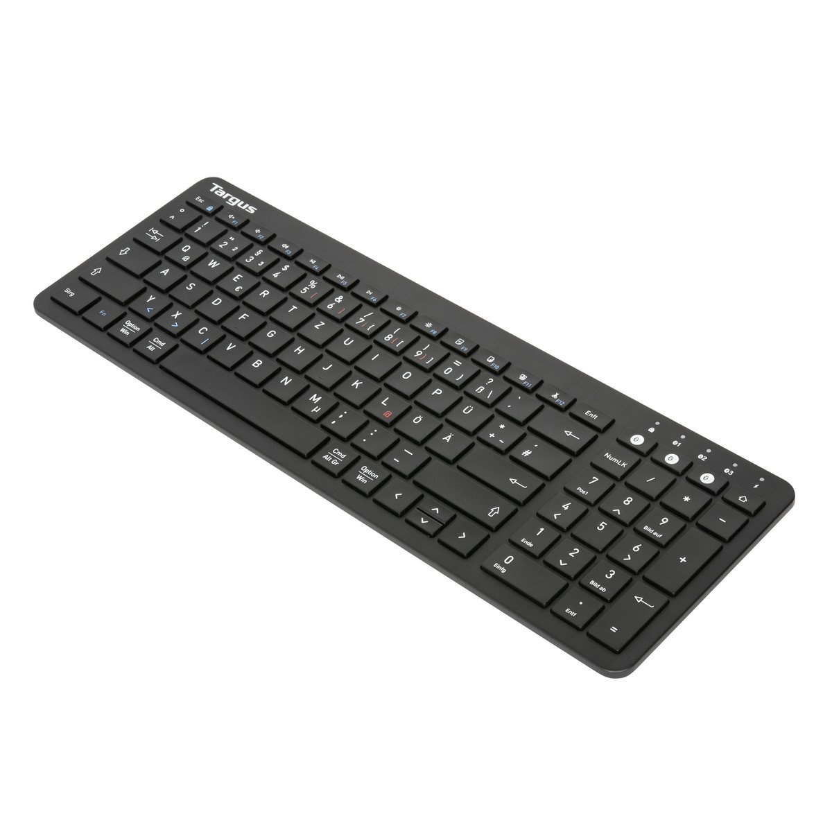 Targus AKB863DE keyboard Universal Bluetooth QWERTZ German Black – image 4