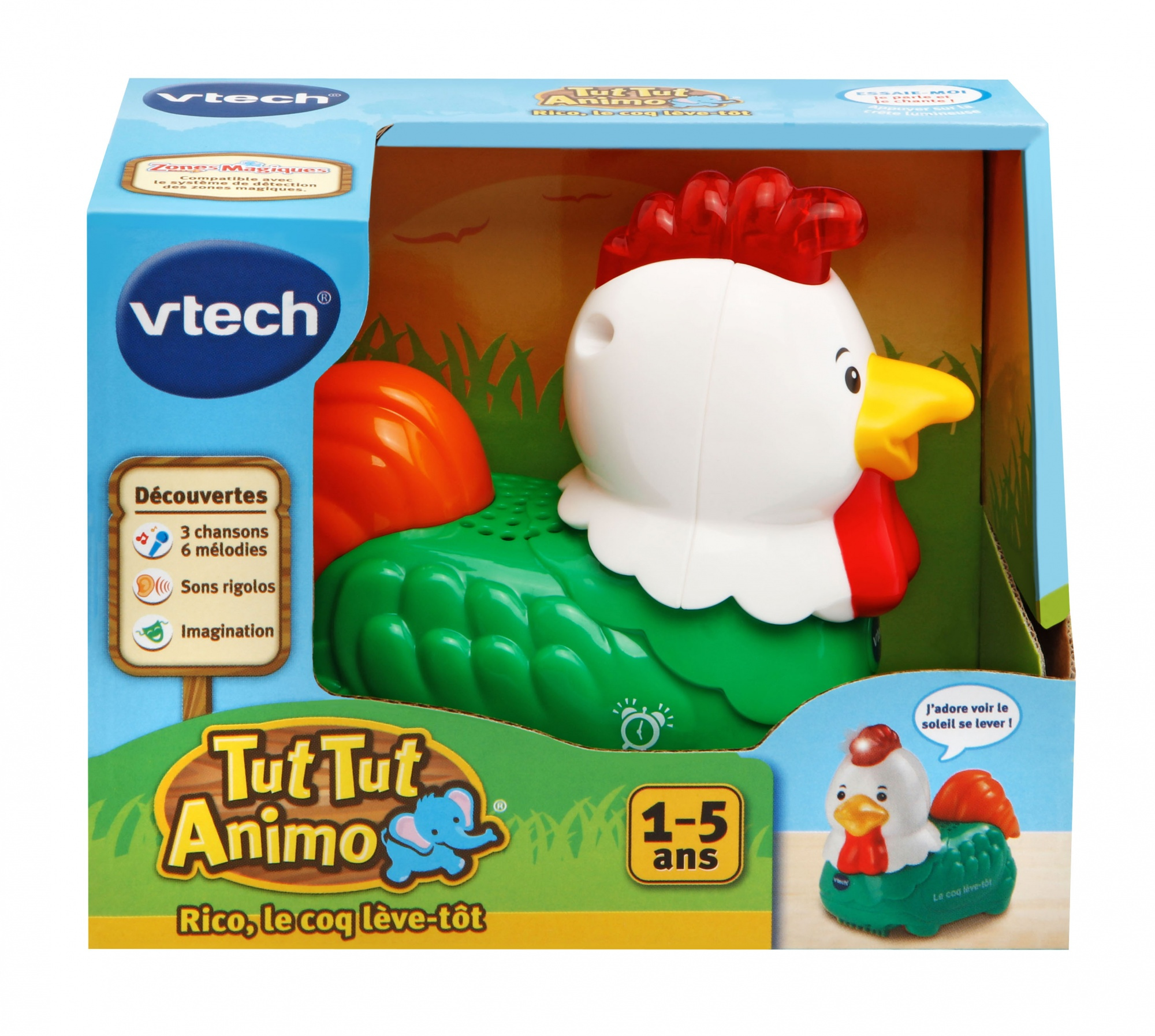 صورة VTech Tut Tut Animo 80-215305 بلاستيك متعدد الألوان