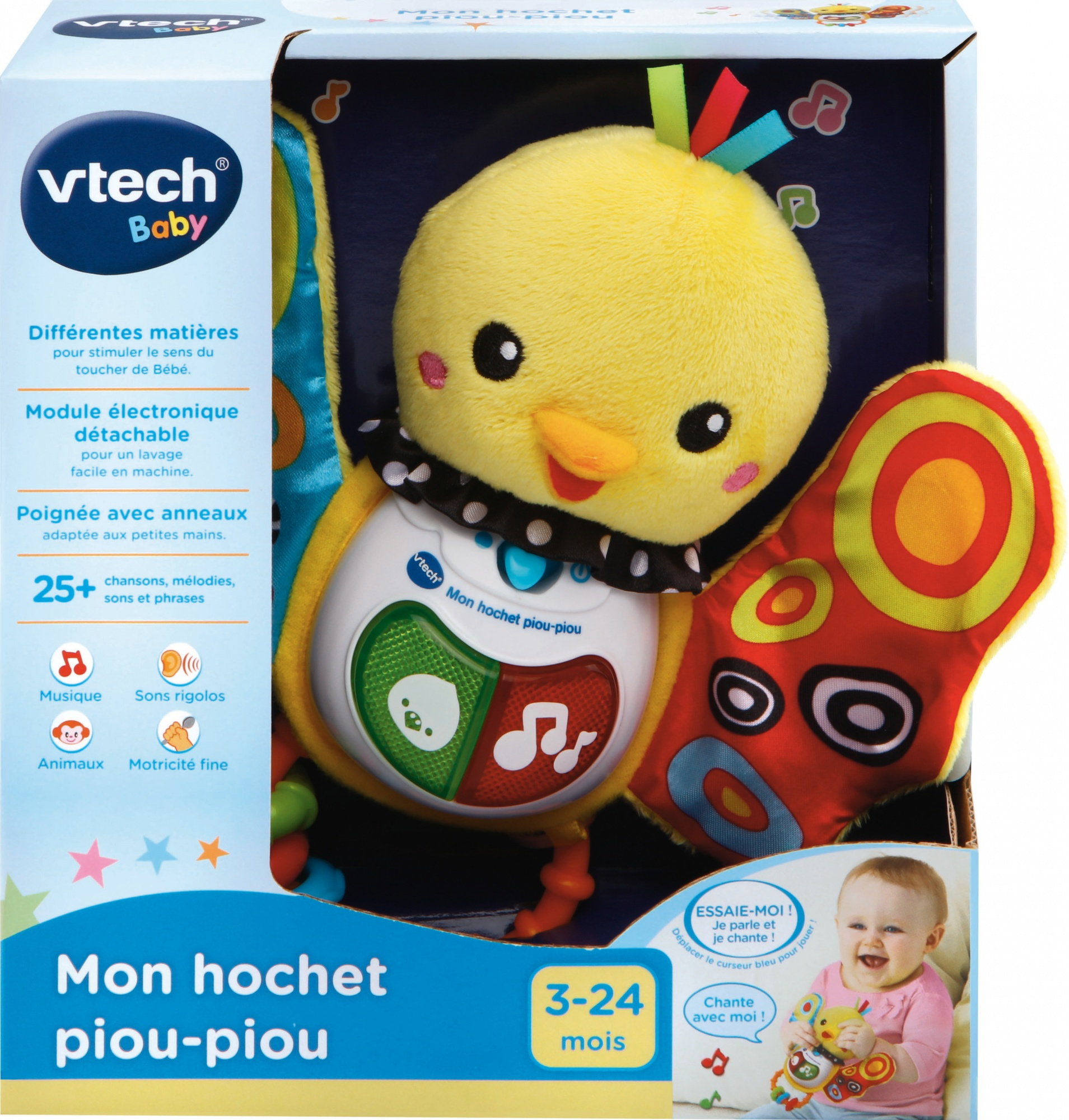 صورة VTech 80-185305، 3 قطع، بلاستيك، متعدد الألوان، 3-24 شهرًا