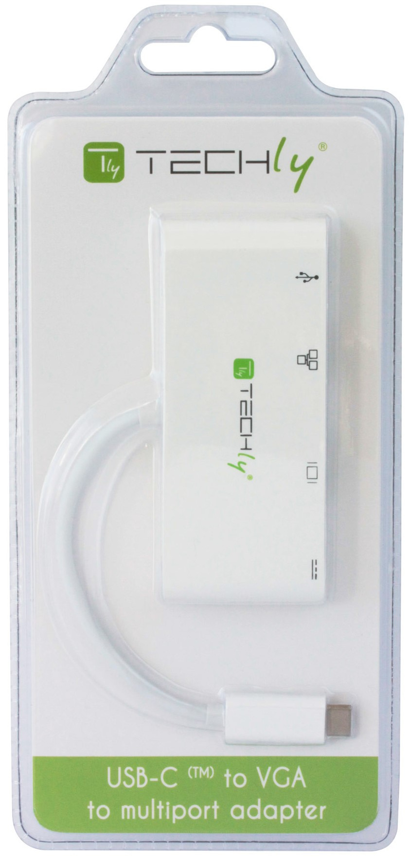 Techly IADAPUSB31DOC2 laptop dock/port replicator USB 3.2 Gen 1 (3.1 Gen 1) Type-C White – image 2