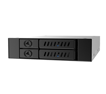 Chieftec CMR-225 Hard Drive Backplane Carrier Panel Schwarz