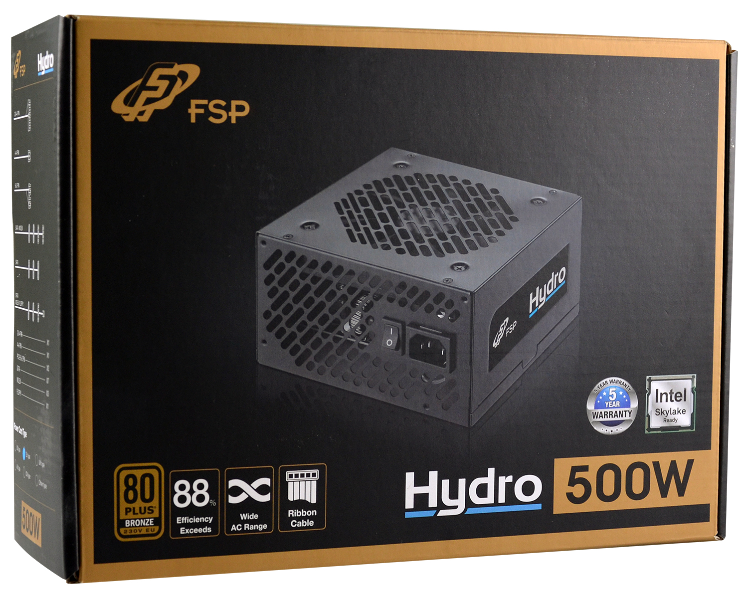 FSP PPA5006401 power supply unit 500 W 20+4 pin ATX ATX Black image 4