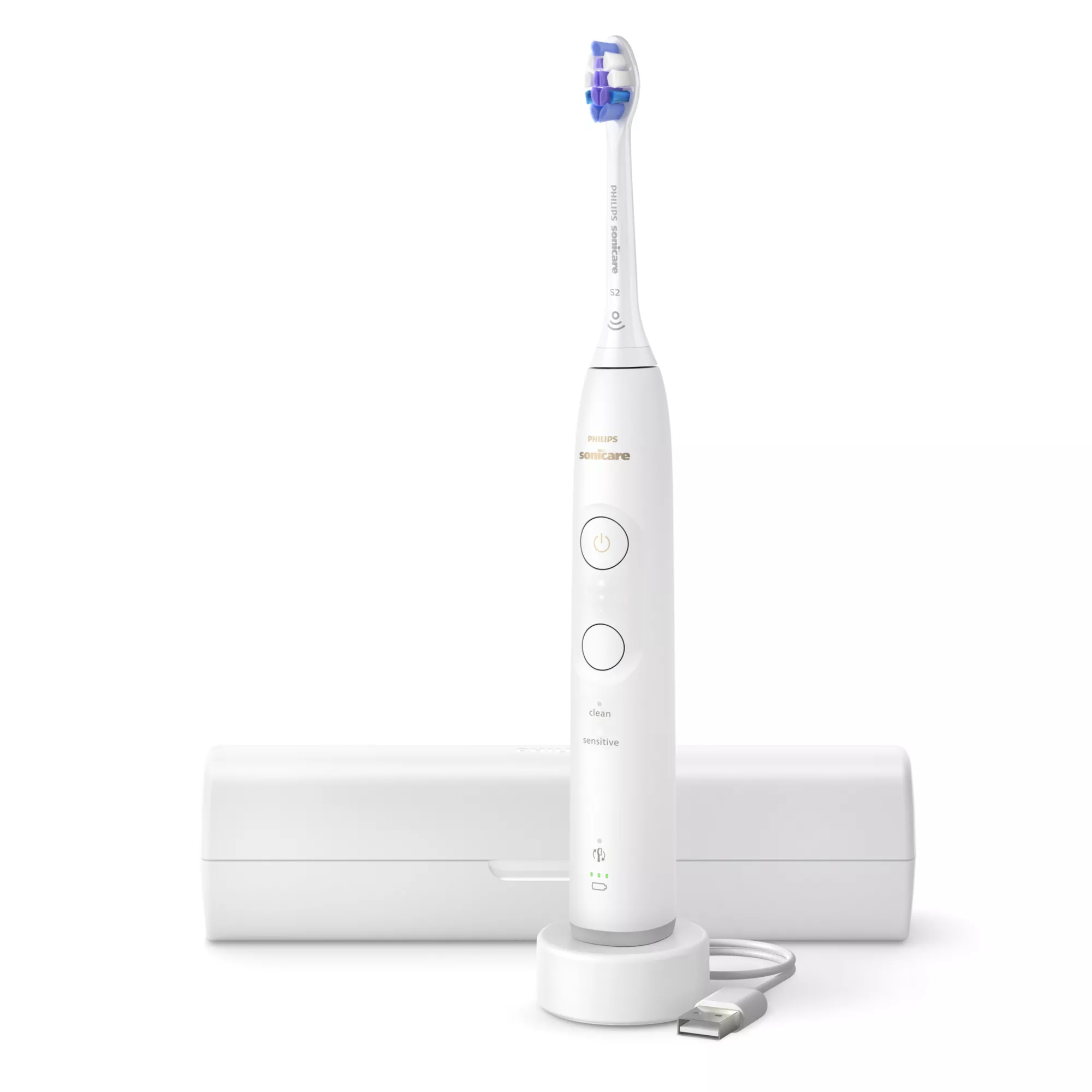 Philips Sonicare 6100 series HX7400/04 electric toothbrush Adult Sonic toothbrush White