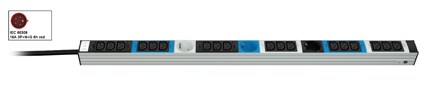 Vertiv Knürr 03.300.521.1 energosadales vienība, PDU 21