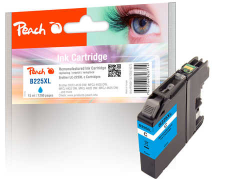 Peach 319373 ink cartridge 1 pc(s) Compatible High (XL) Yield Cyan