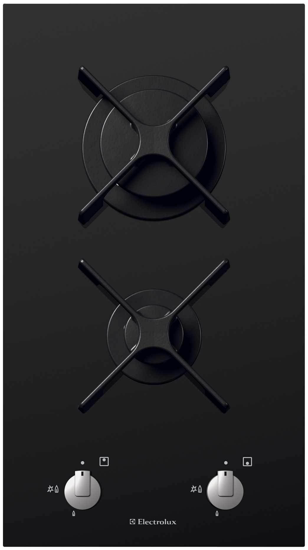 Electrolux EHG30200K hob Black Built-in Gas 2 zone(s)