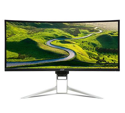 Acer XR XR342CK computer monitor 86.4 cm (34″) 3440 x 1440 pixels UltraWide Quad HD LED Black, Silver image 3