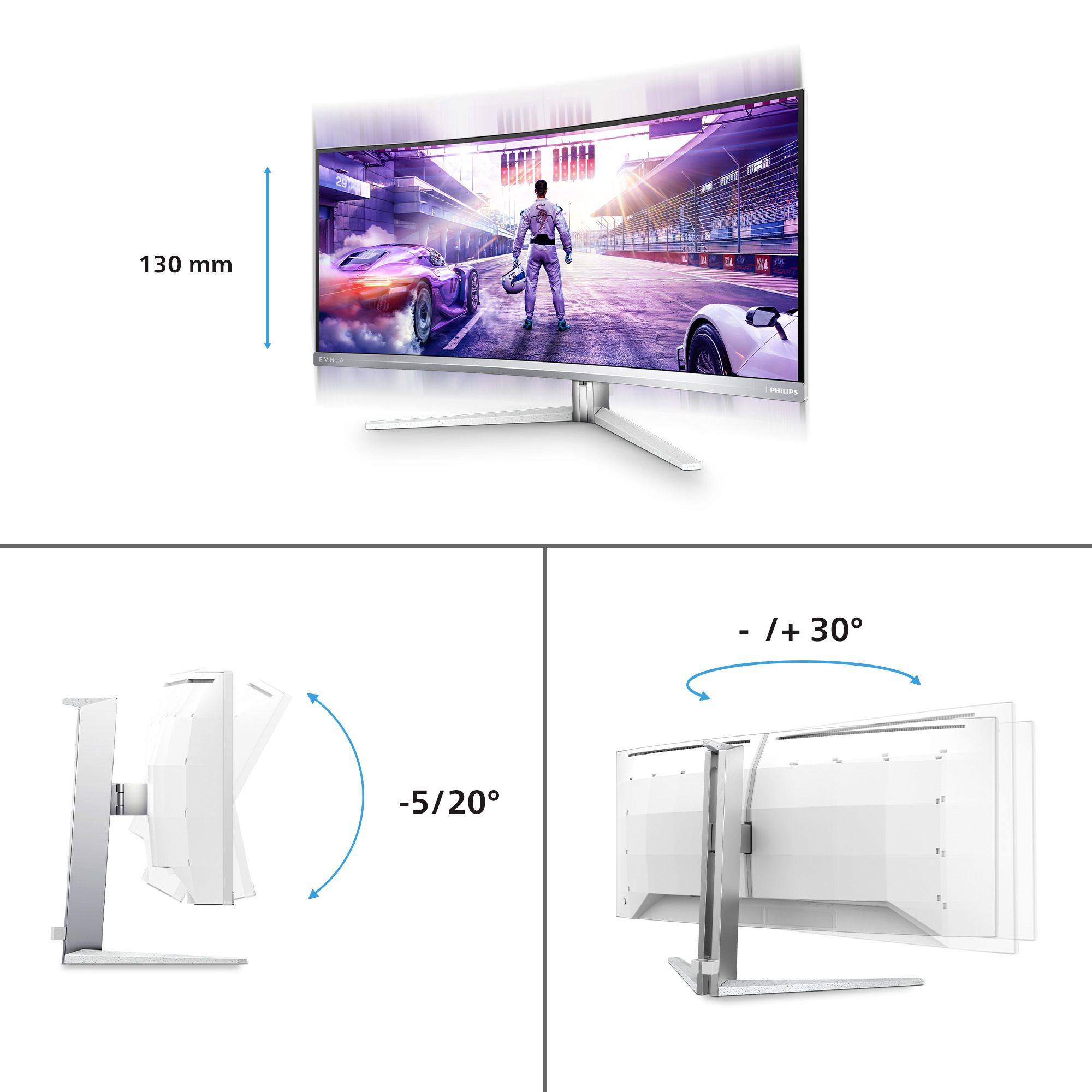 Philips 34M2C8600P/01 computer monitor – image 3