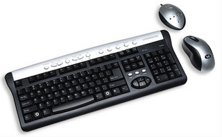 Manhattan 172554 keyboard Mouse included Office PS/2 – image 1