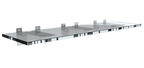 Multibrackets M Plexishelf Extra Wide Clear