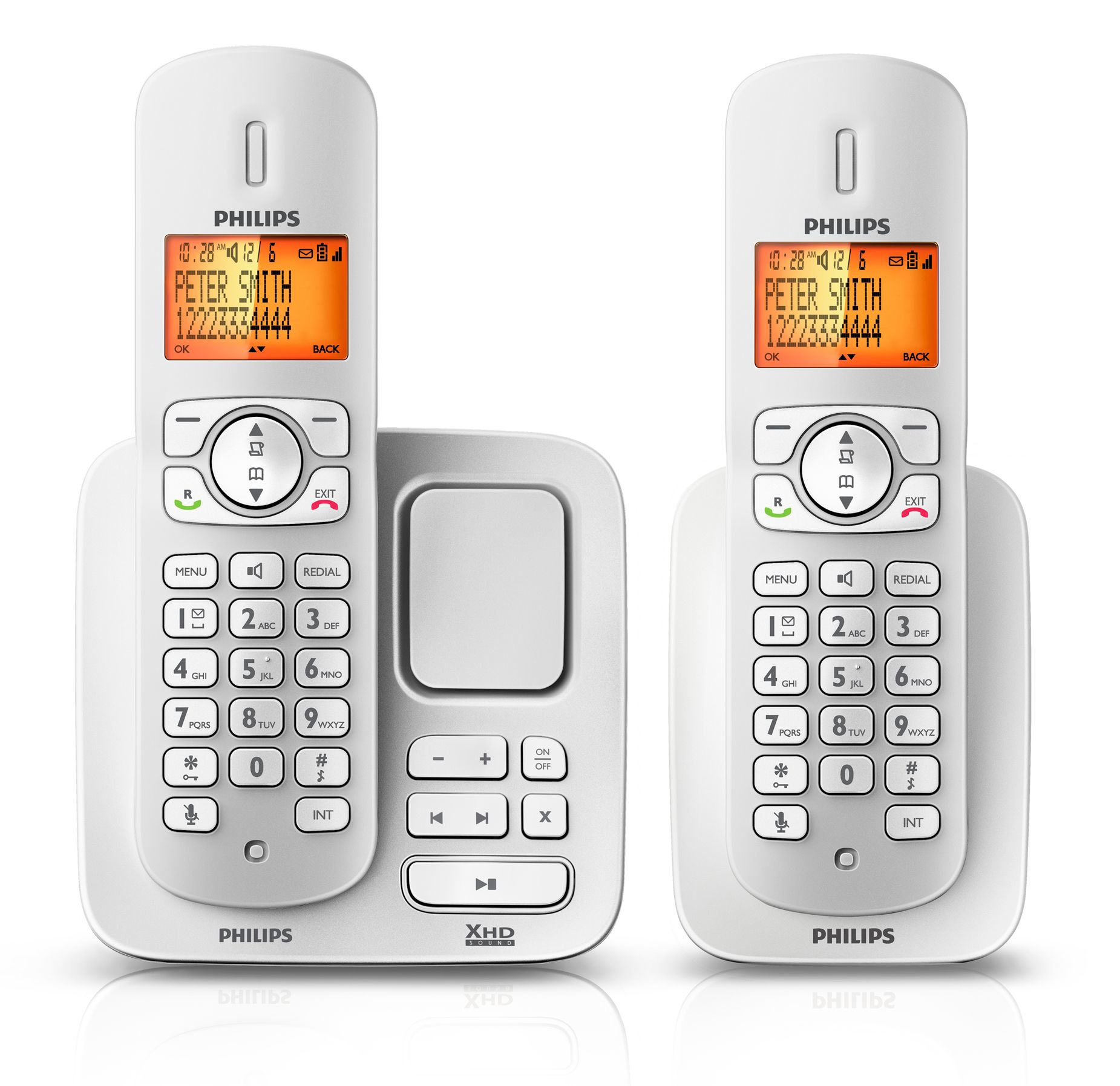 Philips Perfect sound Cordless phone with answering machine CD2752S/38