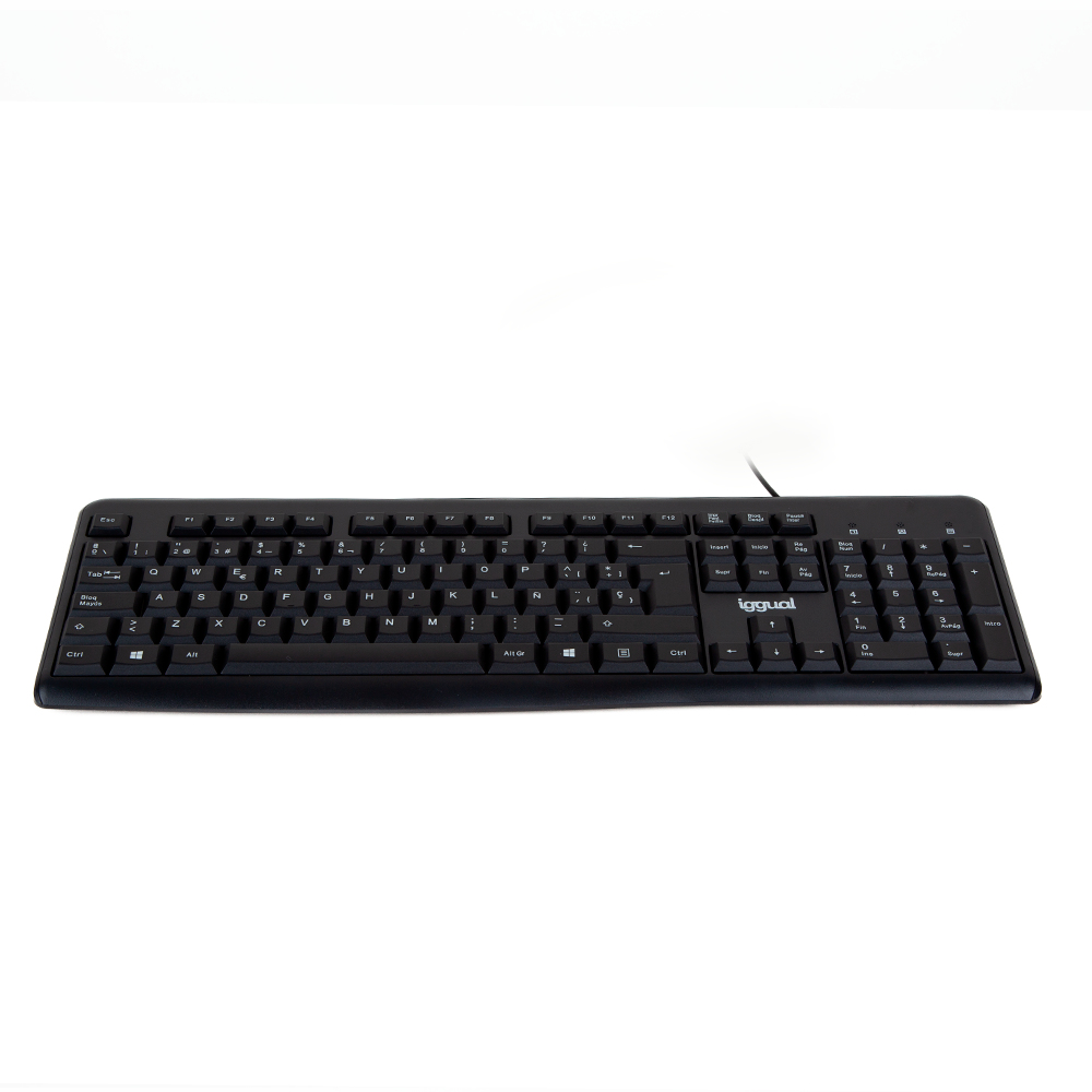 iggual CK-BASIC2-105T keyboard Office USB QWERTY Black – image 5