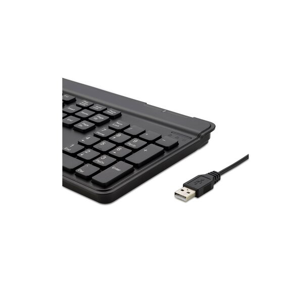 Kensington KB201C Simple SolutionsWired Keyboard with Smart Card Reader (CAC) - TAA – image 3