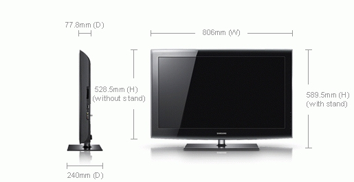 Samsung LE-32B550 TV – image 4
