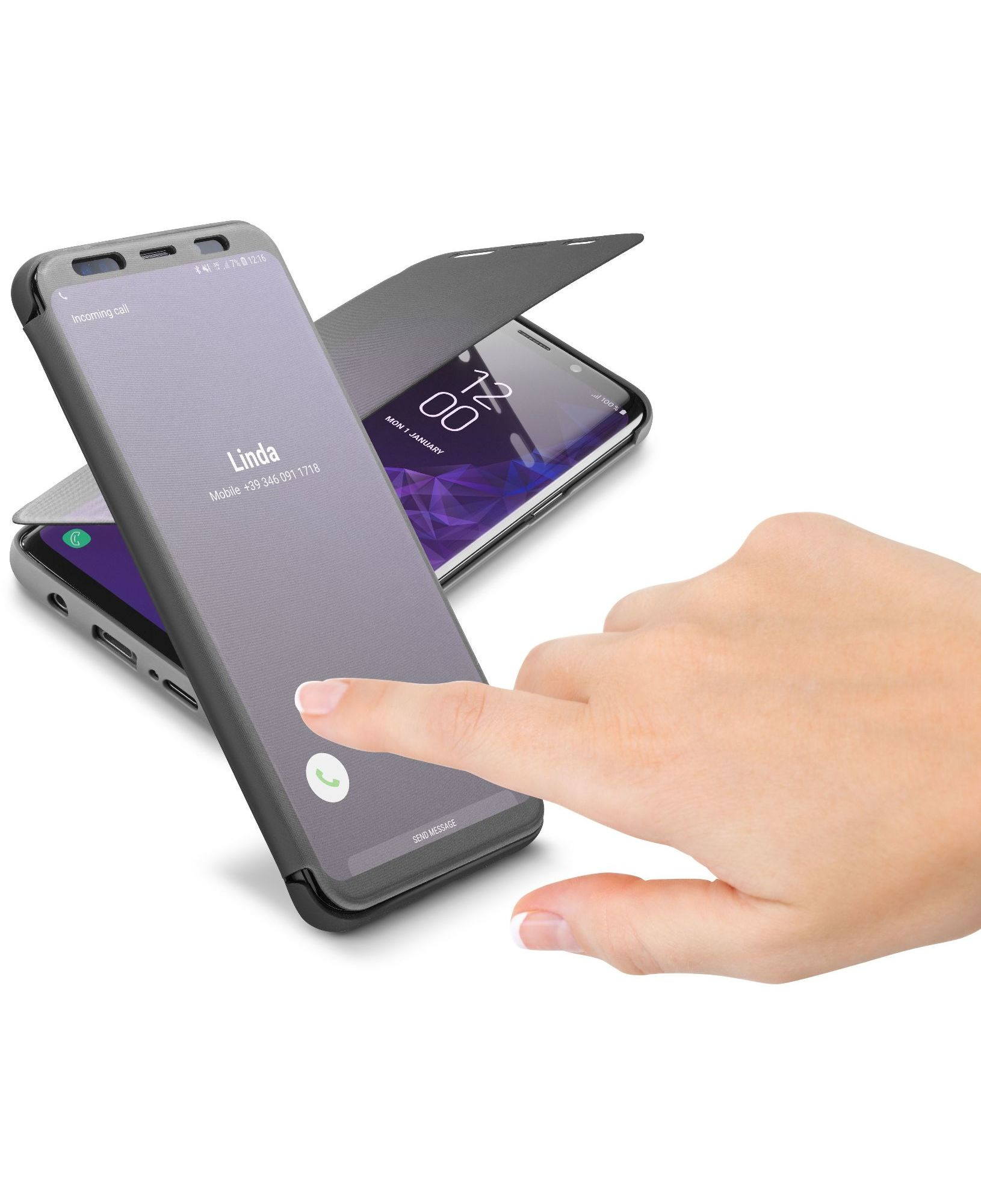 Cellularline Book Touch - Galaxy S9 +