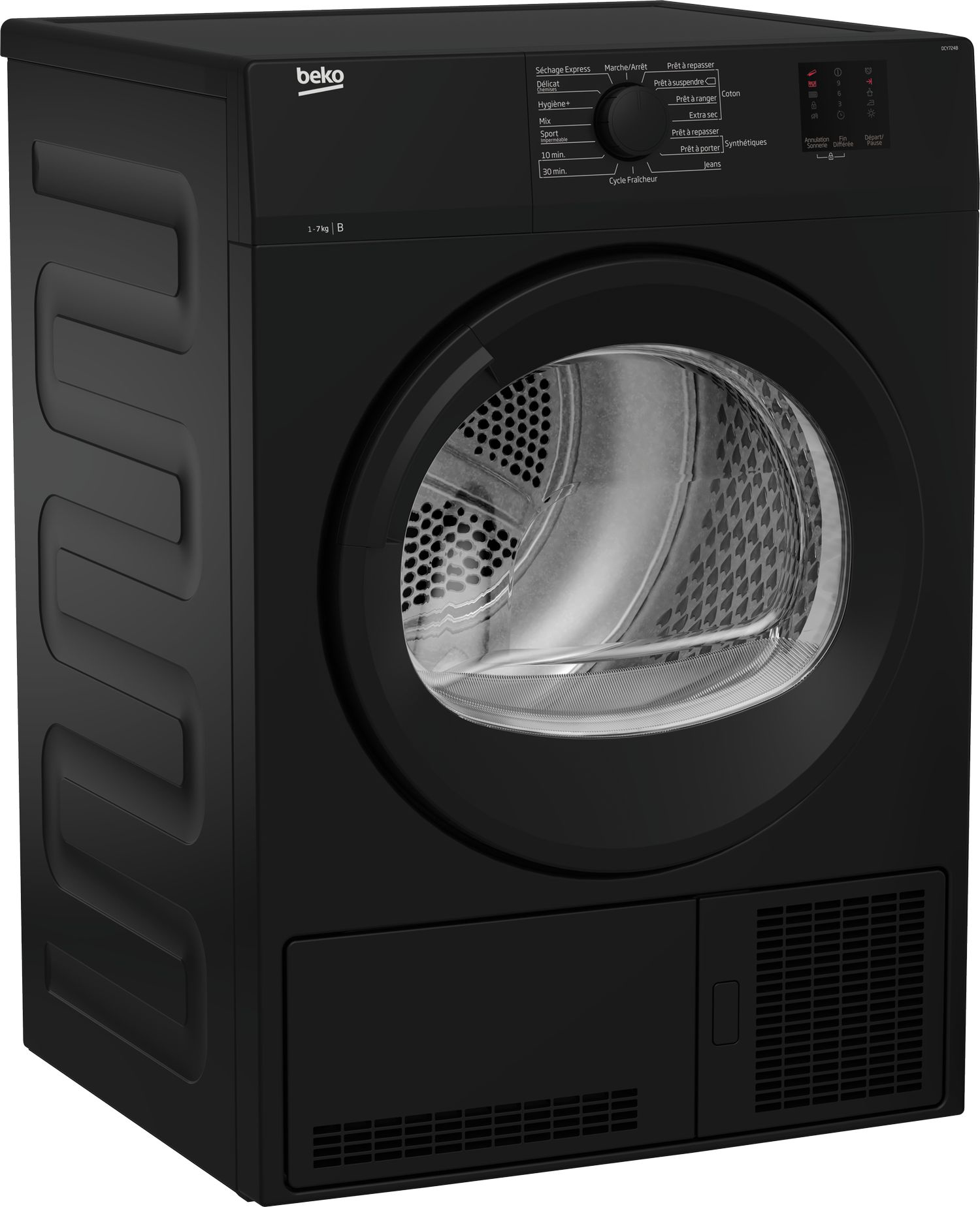 Beko DCY724B tumble dryer Freestanding Front-load – image 2