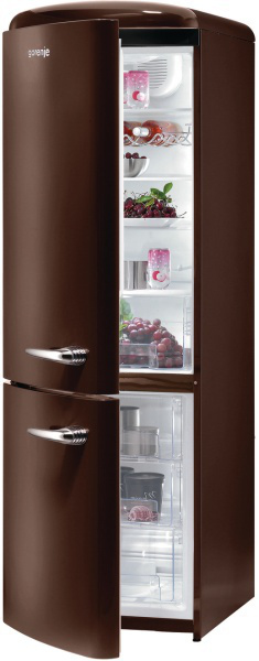 Gorenje RK60359OCH-L fridge-freezer Freestanding Chocolate – image 1